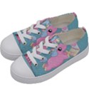 Long distance lover - Cute Unicorn Kids  Low Top Canvas Sneakers View2