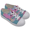 Long distance lover - Cute Unicorn Kids  Low Top Canvas Sneakers View3