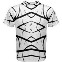 Enigmatic Zebra Men s Cotton Tee by G33kChiq