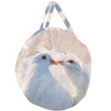 Doves In Love Giant Round Zipper Tote View1