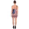 American Usa Flag Vertical One Soulder Bodycon Dress View2