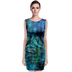 Color Abstract Background Textures Classic Sleeveless Midi Dress by Nexatart