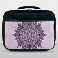 Mandala Pattern Fractal Lunch Bag by Nexatart