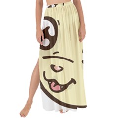 Doggy Dog Puppy Animal Pet Figure Maxi Chiffon Tie-up Sarong by Sapixe