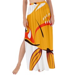 Goldfish Fish Tank Water Tropical Maxi Chiffon Tie-up Sarong by Sapixe