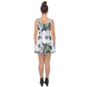 White vintage Florals Inside Out Casual Dress View4