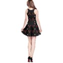 Beautiful elegant roses on black  Reversible Sleeveless Dress View2