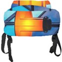 Orange Light Full Print Backpack View4