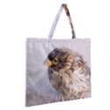 Funny Wet Sparrow Bird Zipper Large Tote Bag View2