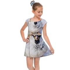 Do Not Mess With Sparrows Kids Cap Sleeve Dress by FunnyCow