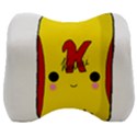 Kawaii cute Tennants Lager Can Velour Head Support Cushion View1