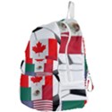 United Football Championship Hosting 2026 Soccer Ball Logo Canada Mexico Usa Foldable Lightweight Backpack View4