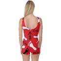 RED SWATCH#2 One Piece Boyleg Swimsuit View2