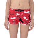 RED SWATCH#2 Boyleg Bikini Bottoms View1