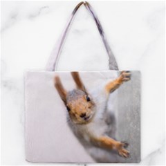 Curious Squirrel Mini Tote Bag by FunnyCow