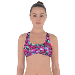 Pile Of Red Strawberries Got No Strings Sports Bra by FunnyCow