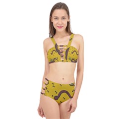 Swimming Worms Cage Up Bikini Set by snowwhitegirl