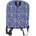 Heart Cherries Blue Full Print Backpack View2