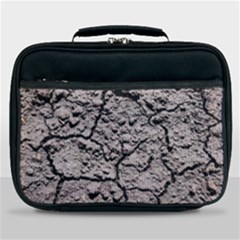 Earth  Dark Soil With Cracks Lunch Bag by FunnyCow