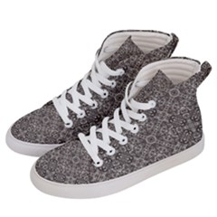 Luxury Modern Baroque Pattern Men s Hi-top Skate Sneakers by dflcprints