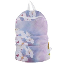 Pink Mist Of Sakura Foldable Lightweight Backpack by FunnyCow