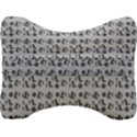 Boots Grey Velour Seat Head Rest Cushion View2