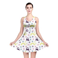 Music Stars Reversible Skater Dress by snowwhitegirl