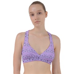 Heart Drops Violet Sweetheart Sports Bra by snowwhitegirl