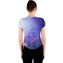 Galaxy Crew Neck Crop Top View2