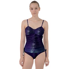 Galaxy Sky Purple Sweetheart Tankini Set by snowwhitegirl