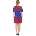 Red Music Blue Moon Sixties Short Sleeve Mini Dress View2