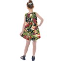 Fruit Blossom Black Kids  Summer Dress View2