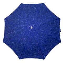 Blue Glitter Straight Umbrellas by snowwhitegirl