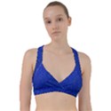 Blue Glitter Sweetheart Sports Bra View1