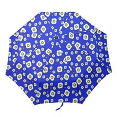 Eggs Blue Folding Umbrellas by snowwhitegirl