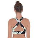 Mint Wall Cross Back Sports Bra View2