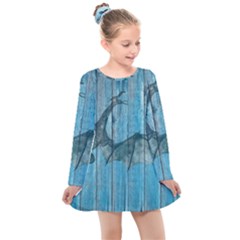 Dragon 2523420 1920 Kids  Long Sleeve Dress by vintage2030