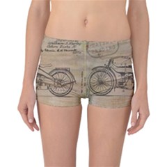 Motorcycle 1515873 1280 Reversible Boyleg Bikini Bottoms by vintage2030