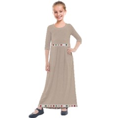 Background 1706649 1920 Kids  Quarter Sleeve Maxi Dress by vintage2030