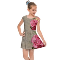 Flower 1646069 960 720 Kids Cap Sleeve Dress by vintage2030