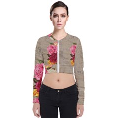 Flower 1646069 960 720 Zip Up Bomber Jacket by vintage2030