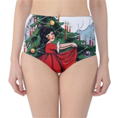 Christmas 1912802 1920 Classic High-waist Bikini Bottoms by vintage2030