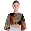 Witch 1461961 1920 Tie Back Butterfly Sleeve Chiffon Top View1