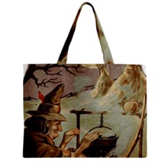 Witch 1461958 1920 Zipper Mini Tote Bag by vintage2030