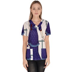 Lady 1318887 1920 Scrub Top by vintage2030