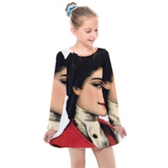 Lady 1032898 1920 Kids  Long Sleeve Dress by vintage2030