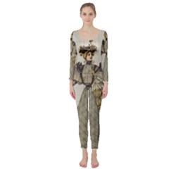 Vintage 1480642 1920 Long Sleeve Catsuit by vintage2030