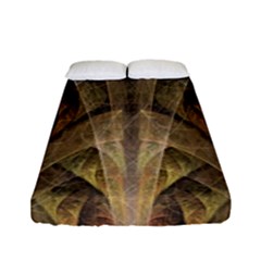 Fractal Art Graphic Design Image Fitted Sheet (full/ Double Size) by Sapixe