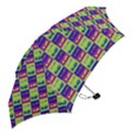 Cartoon Style Marine Life Motif Pattern Mini Folding Umbrellas View2