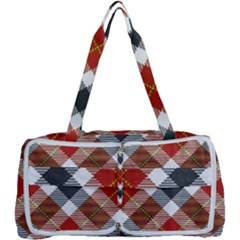 Smart Plaid Warm Colors Multi Function Bag	 by ImpressiveMoments